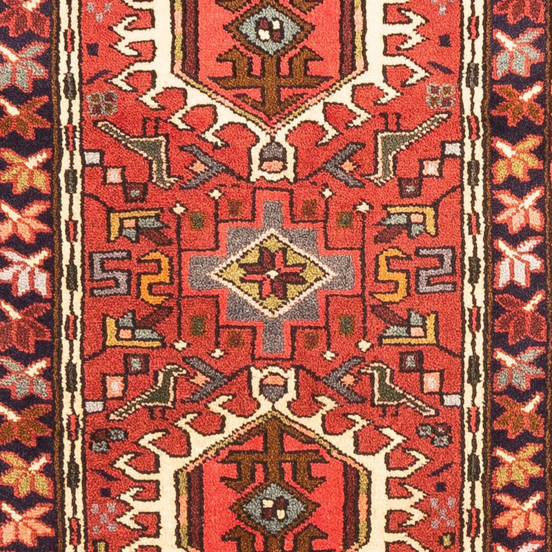 Tapis de couloir Tapis persan - Nomadic - 296 x 67 cm - rouge