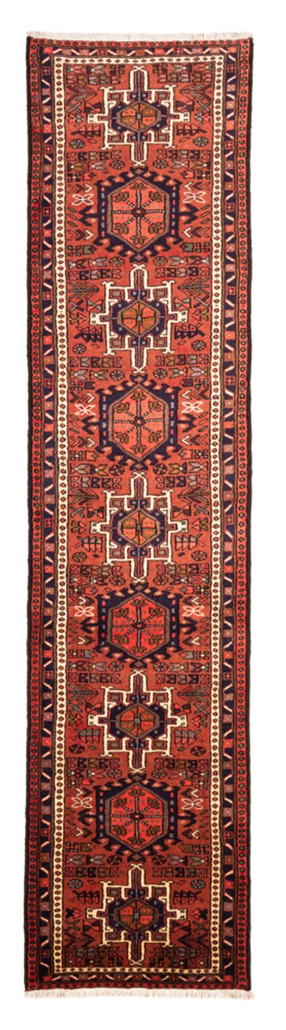 Tapis de couloir Tapis persan - Nomadic - 297 x 73 cm - rouge