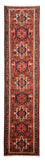 Tapis de couloir Tapis persan - Nomadic - 297 x 73 cm - rouge