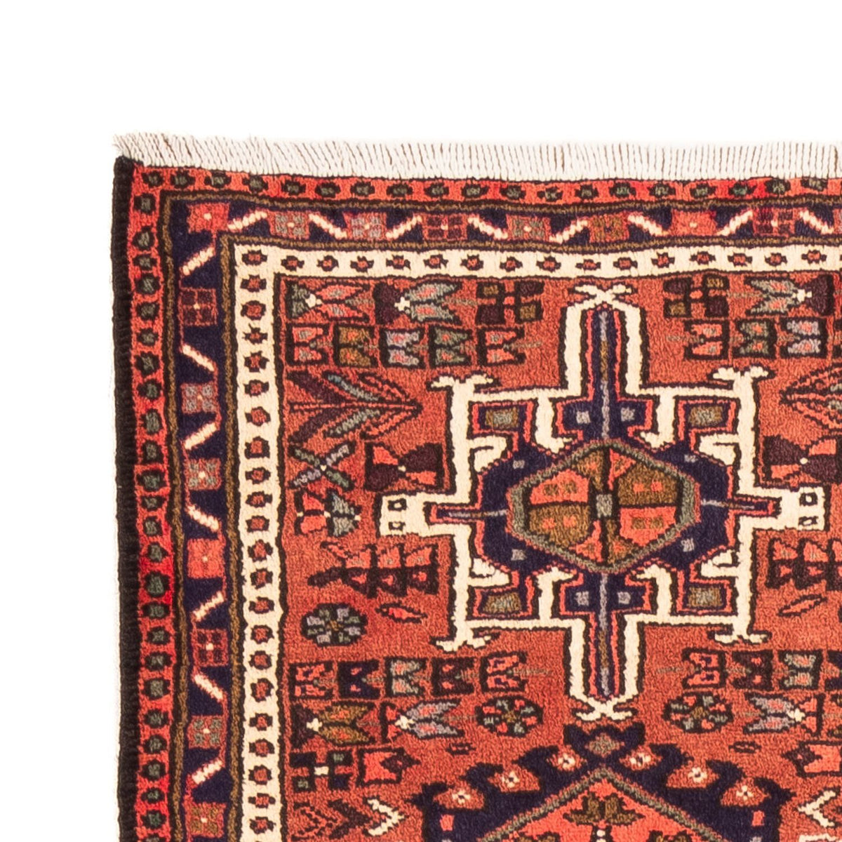 Tapis de couloir Tapis persan - Nomadic - 297 x 73 cm - rouge