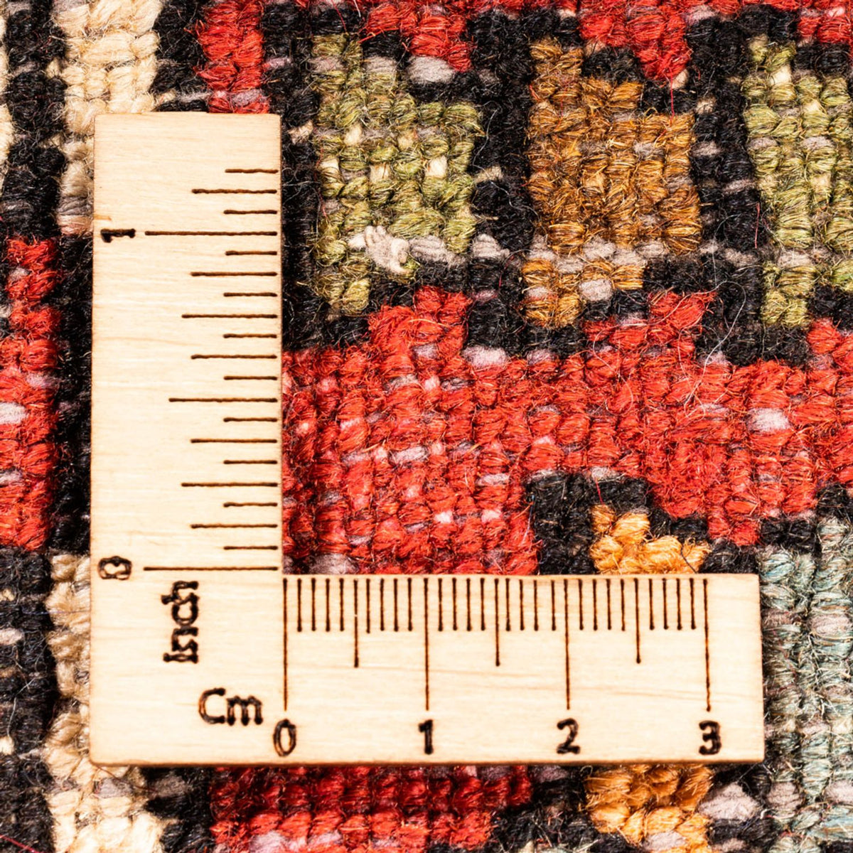 Tapis de couloir Tapis persan - Nomadic - 286 x 68 cm - rouge