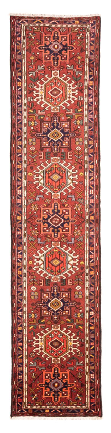 Tapis de couloir Tapis persan - Nomadic - 278 x 67 cm - rouge