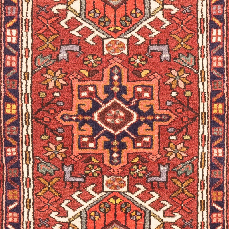 Tapis de couloir Tapis persan - Nomadic - 278 x 67 cm - rouge