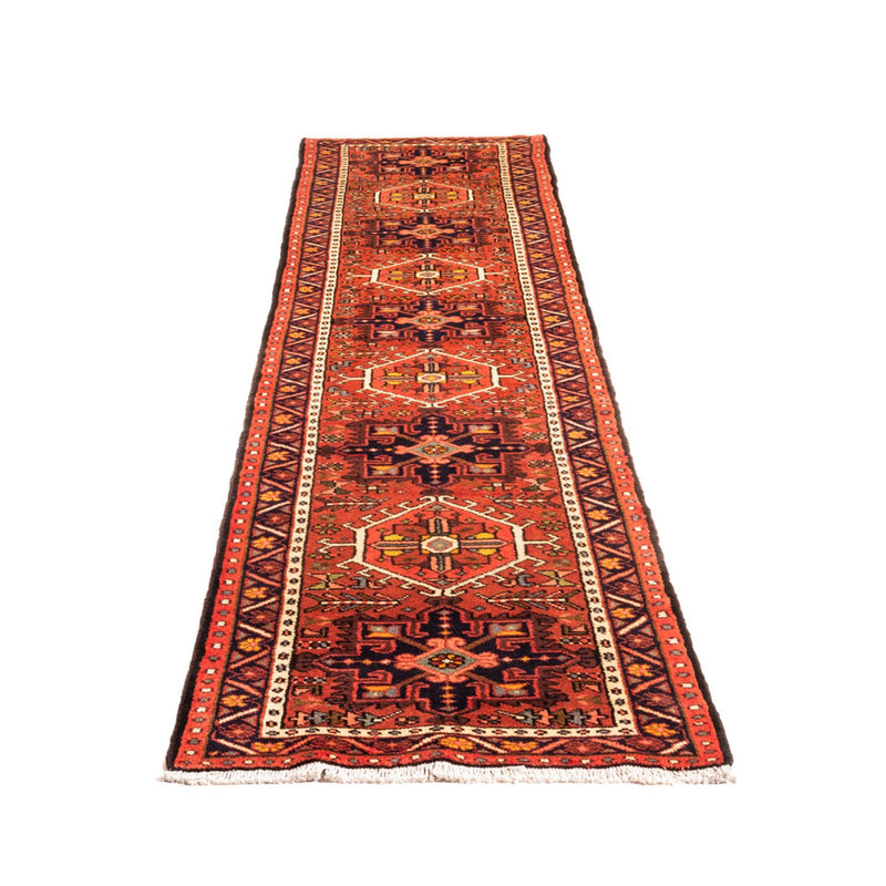 Tapis de couloir Tapis persan - Nomadic - 277 x 65 cm - rouge
