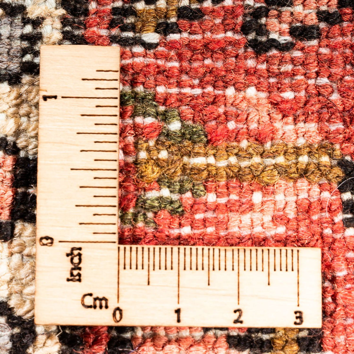 Tapis de couloir Tapis persan - Nomadic - 277 x 65 cm - rouge