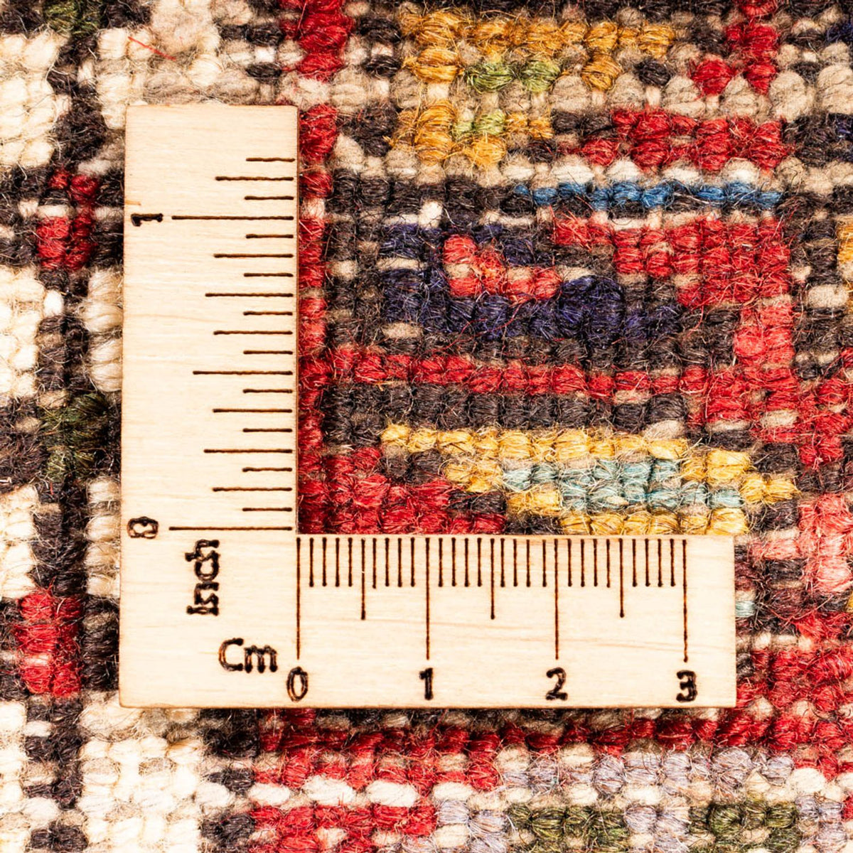 Tapis de couloir Tapis persan - Nomadic - 275 x 74 cm - rouge