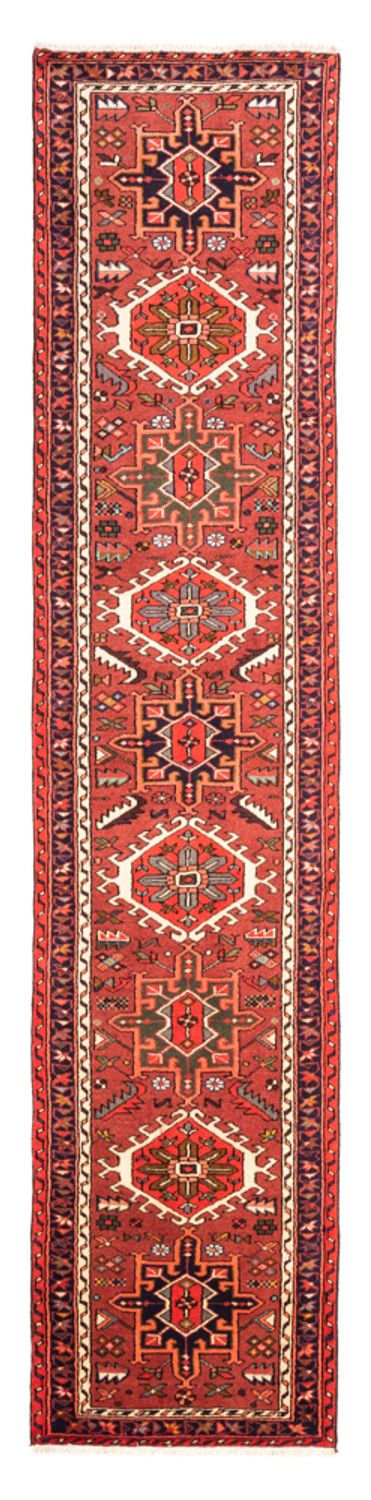 Tapis de couloir Tapis persan - Nomadic - 288 x 66 cm - rouge