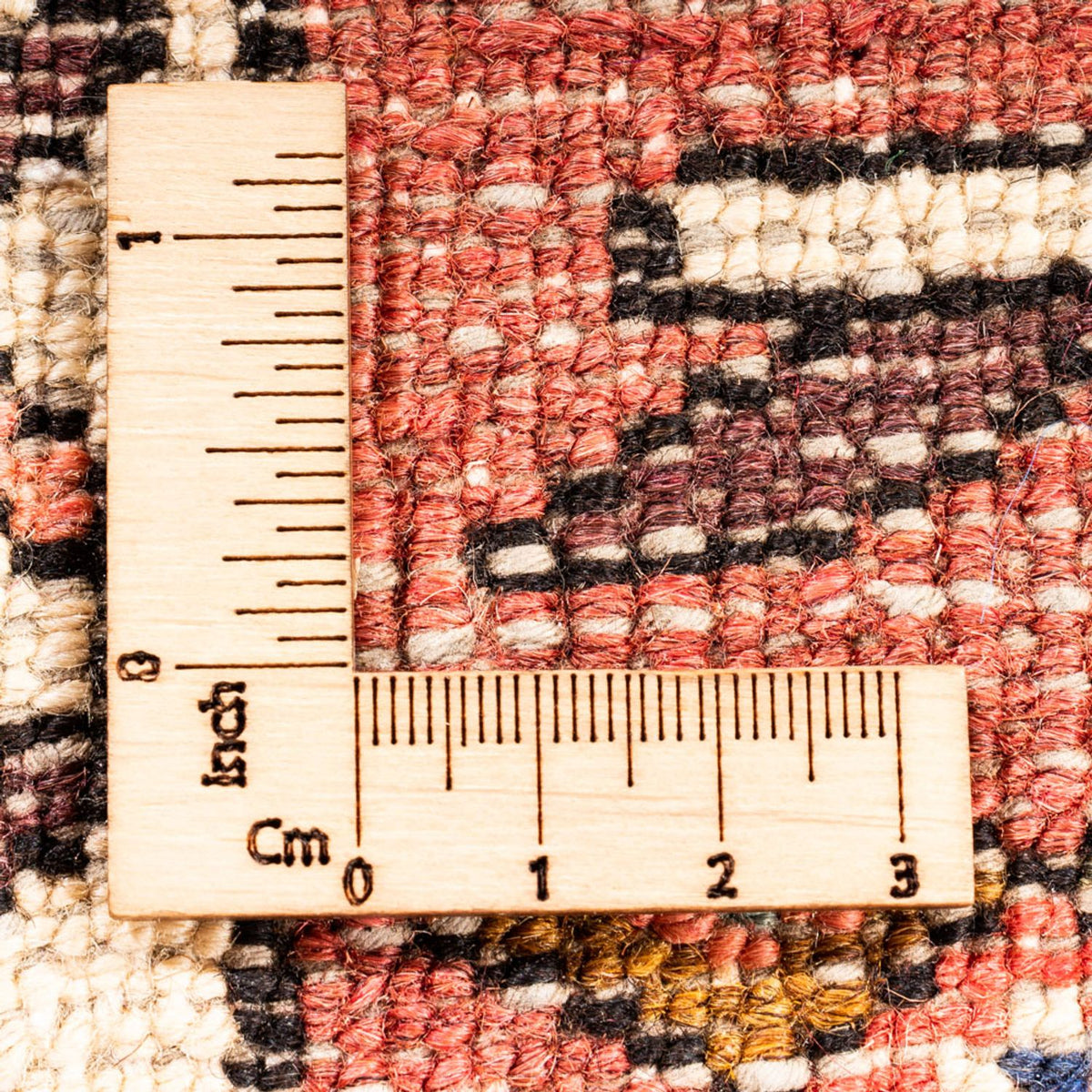 Tapis de couloir Tapis persan - Nomadic - 288 x 66 cm - rouge