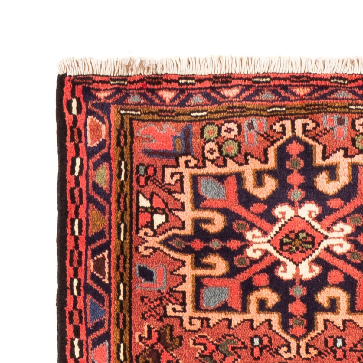 Tapis de couloir Tapis persan - Nomadic - 285 x 66 cm - rouge