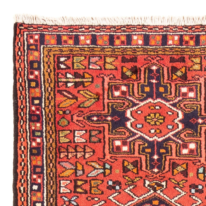 Tapis de couloir Tapis persan - Nomadic - 288 x 75 cm - rouge