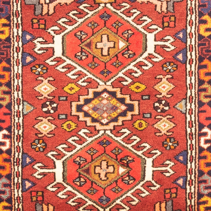 Tapis de couloir Tapis persan - Nomadic - 274 x 71 cm - rouge