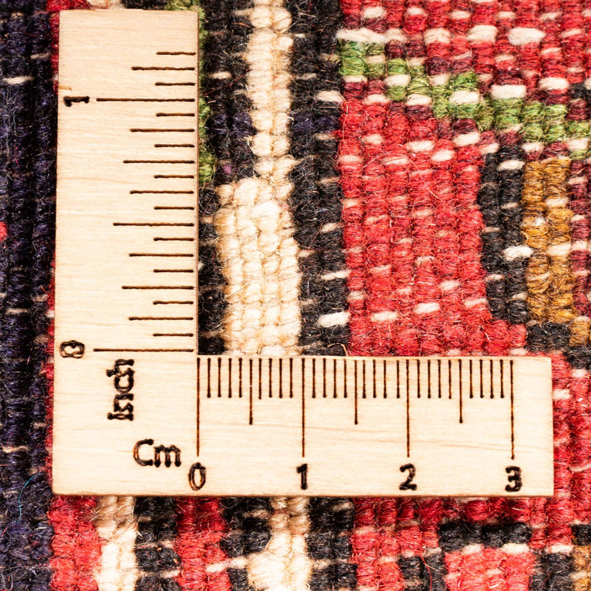 Tapis de couloir Tapis persan - Nomadic - 277 x 71 cm - rouge