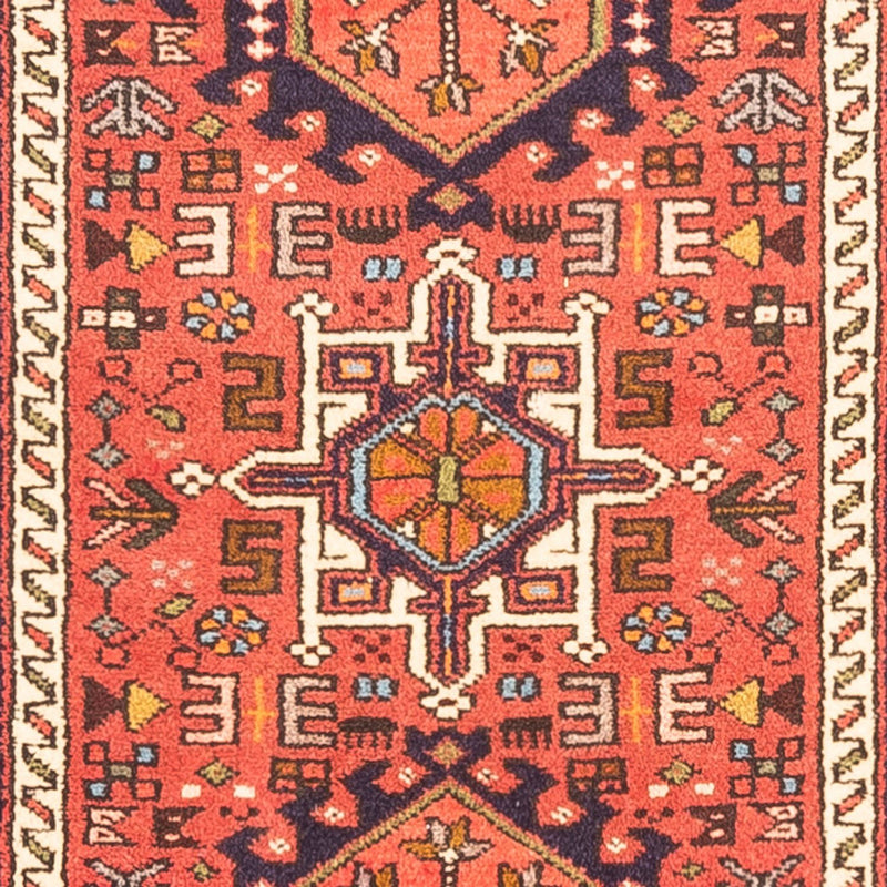 Tapis de couloir Tapis persan - Nomadic - 285 x 72 cm - rouge
