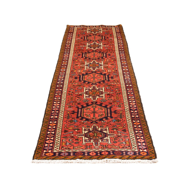 Tapis de couloir Tapis persan - Nomadic - 285 x 72 cm - rouge