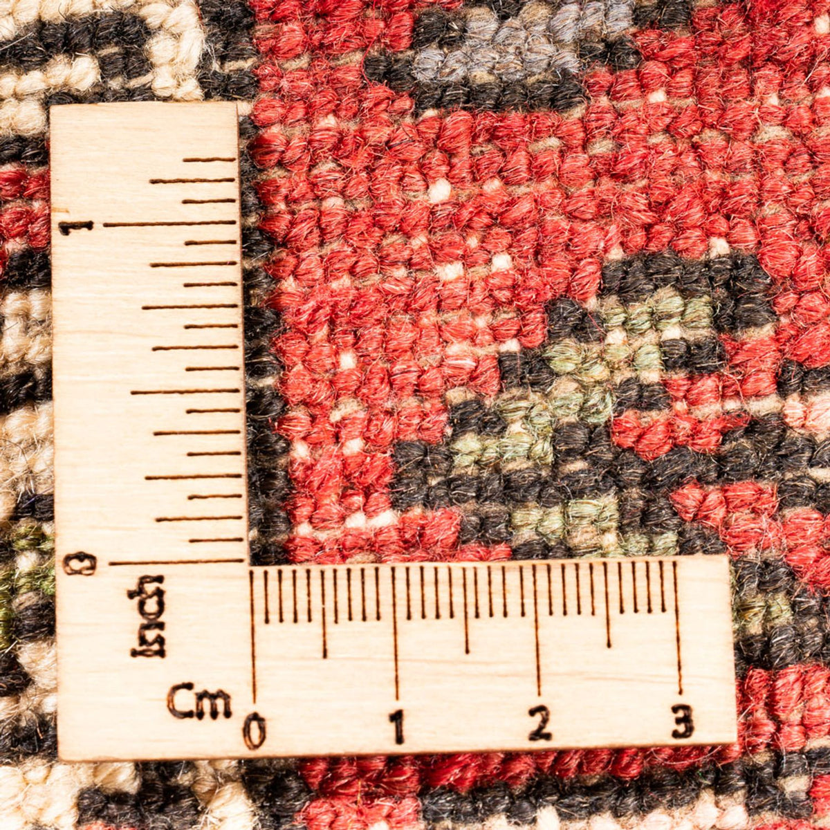 Tapis de couloir Tapis persan - Nomadic - 285 x 72 cm - rouge