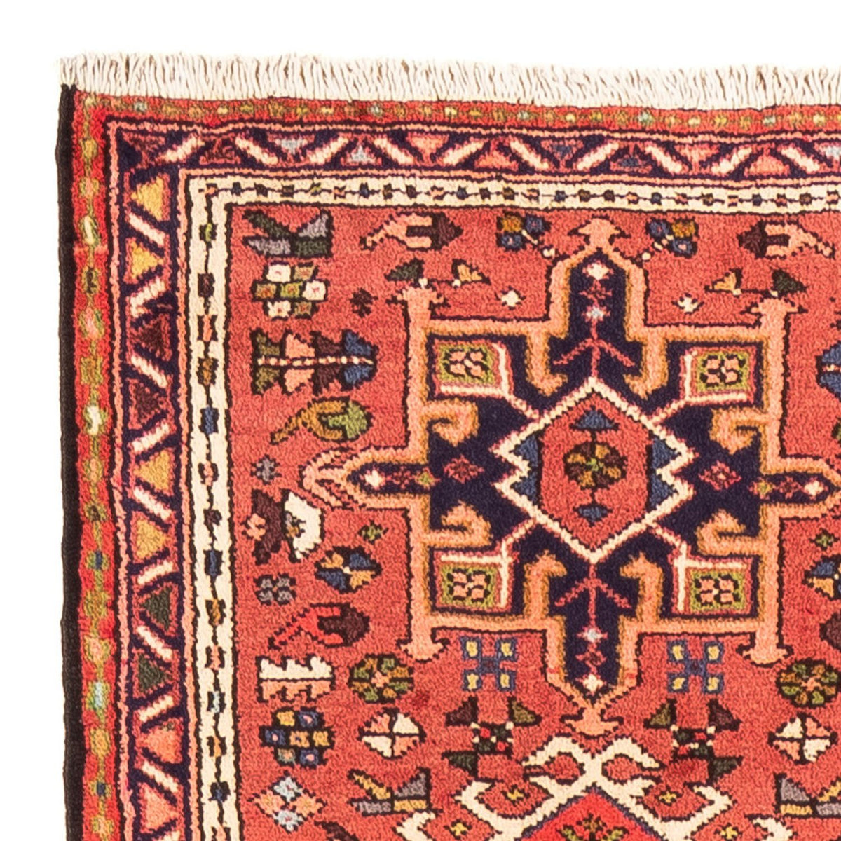 Tapis de couloir Tapis persan - Nomadic - 290 x 70 cm - rouge