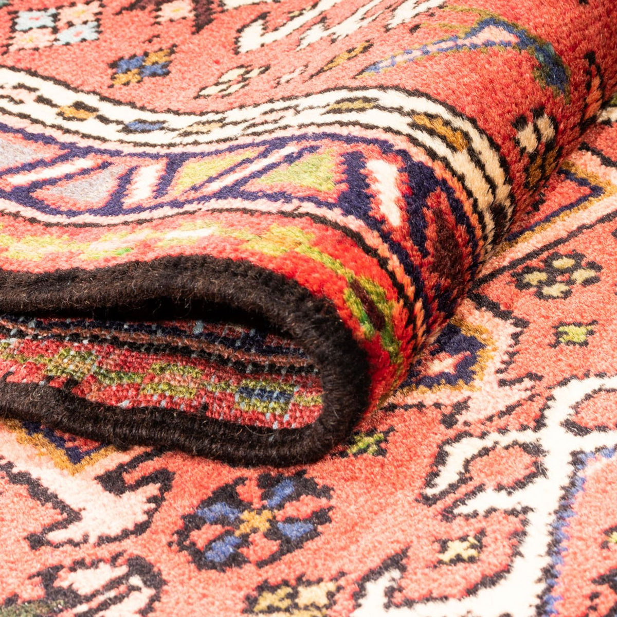 Tapis de couloir Tapis persan - Nomadic - 290 x 70 cm - rouge
