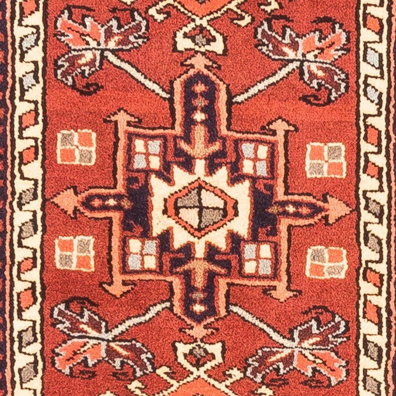 Tapis de couloir Tapis persan - Nomadic - 278 x 66 cm - rouge