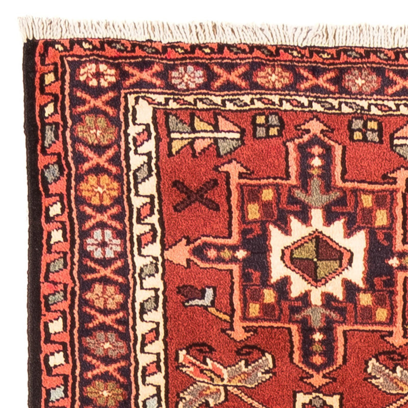 Tapis de couloir Tapis persan - Nomadic - 278 x 66 cm - rouge