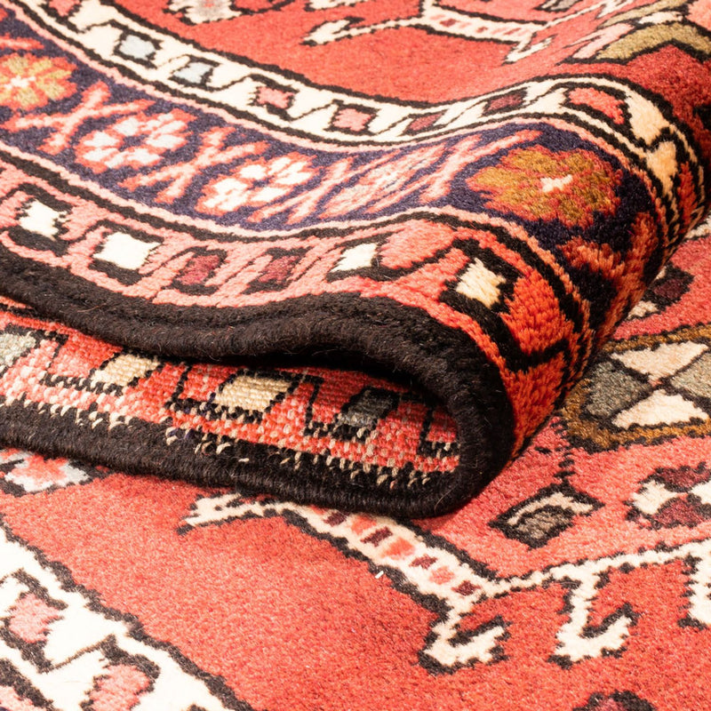 Tapis de couloir Tapis persan - Nomadic - 278 x 66 cm - rouge