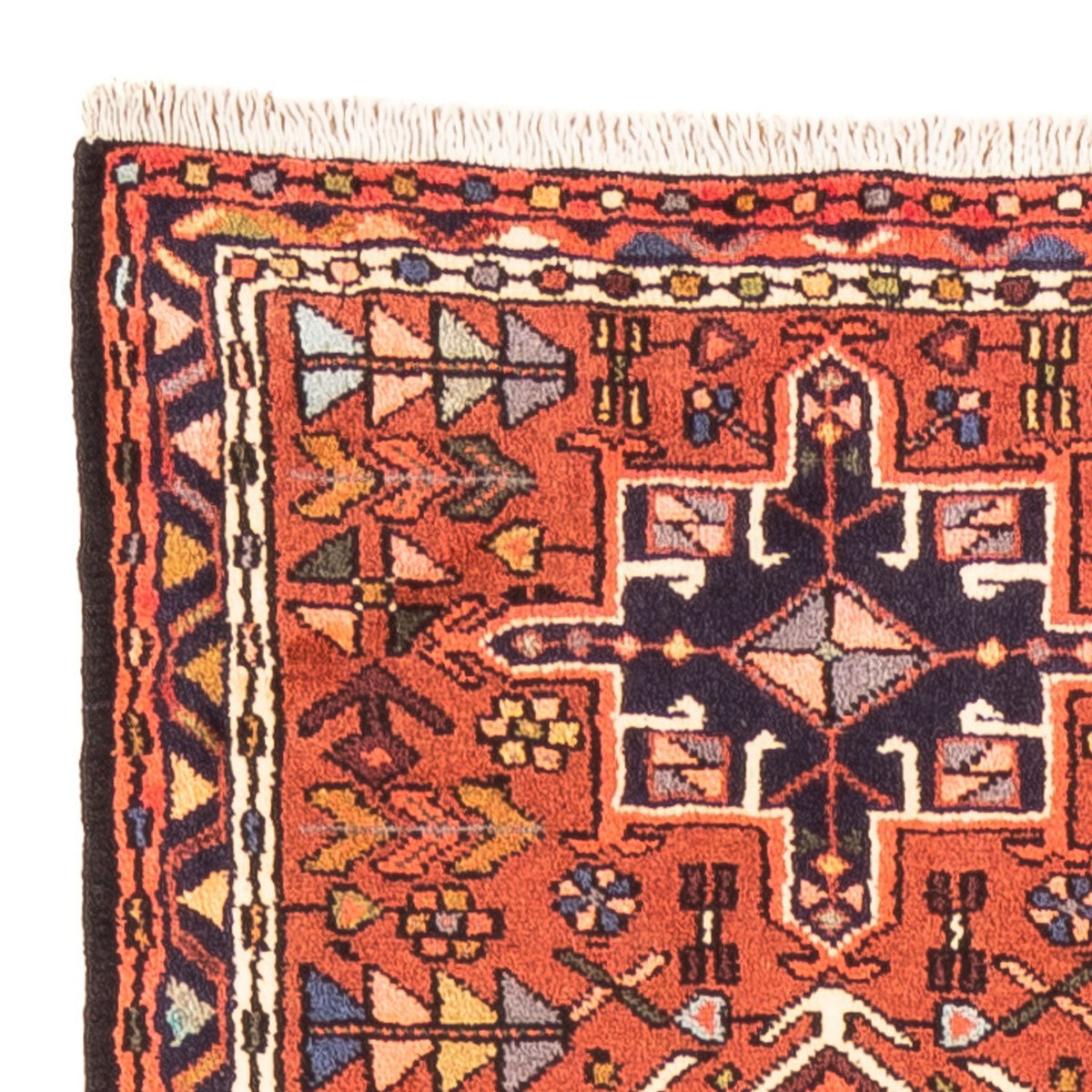 Tapis de couloir Tapis persan - Nomadic - 314 x 70 cm - rouge