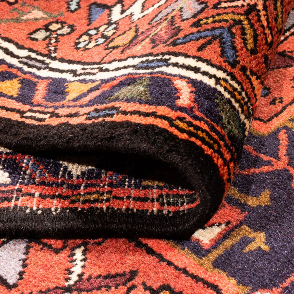Tapis de couloir Tapis persan - Nomadic - 314 x 70 cm - rouge