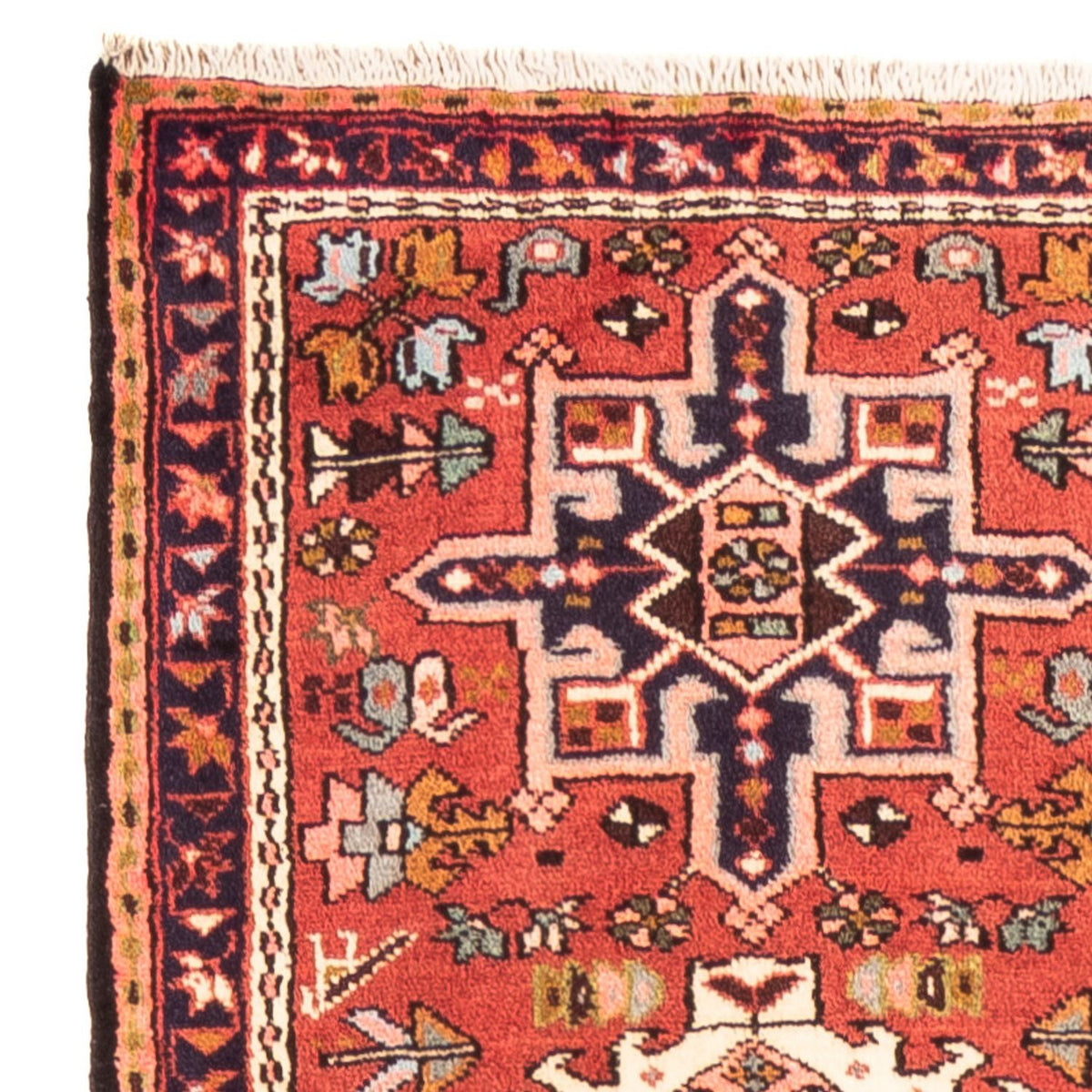Tapis de couloir Tapis persan - Nomadic - 305 x 70 cm - rouge