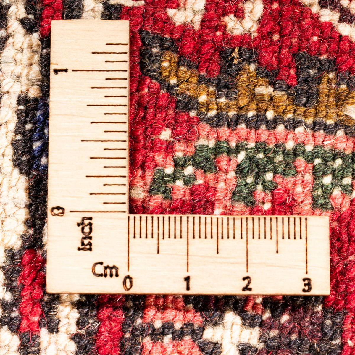 Tapis de couloir Tapis persan - Nomadic - 294 x 62 cm - rouge