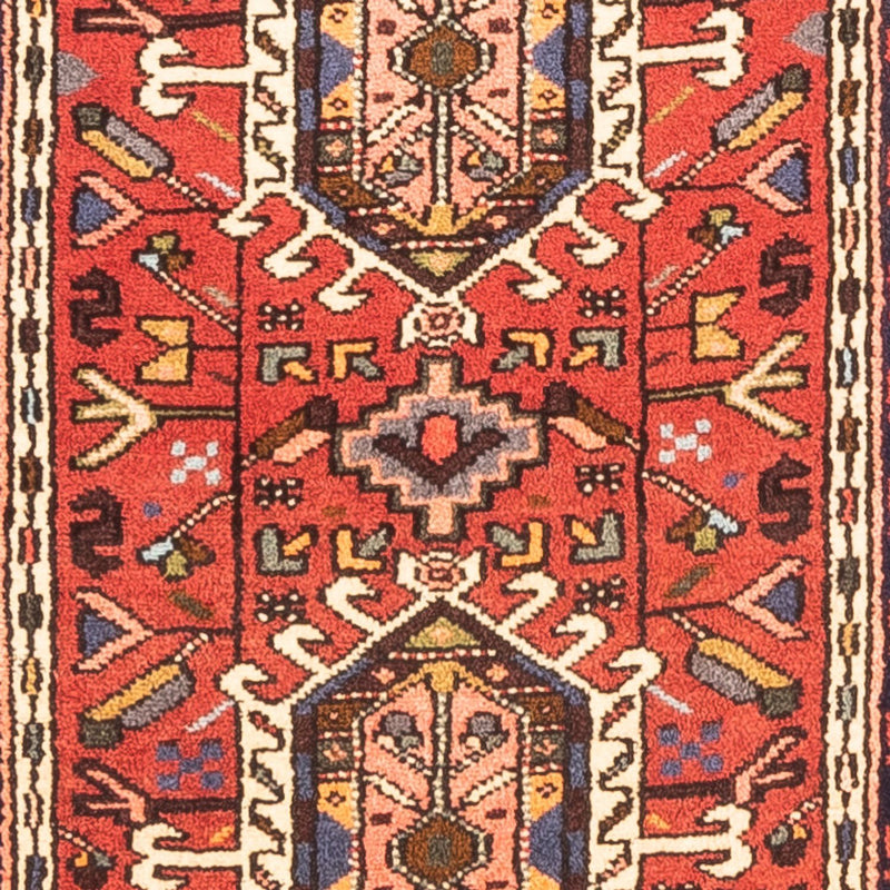 Tapis de couloir Tapis persan - Nomadic - 307 x 67 cm - rouge