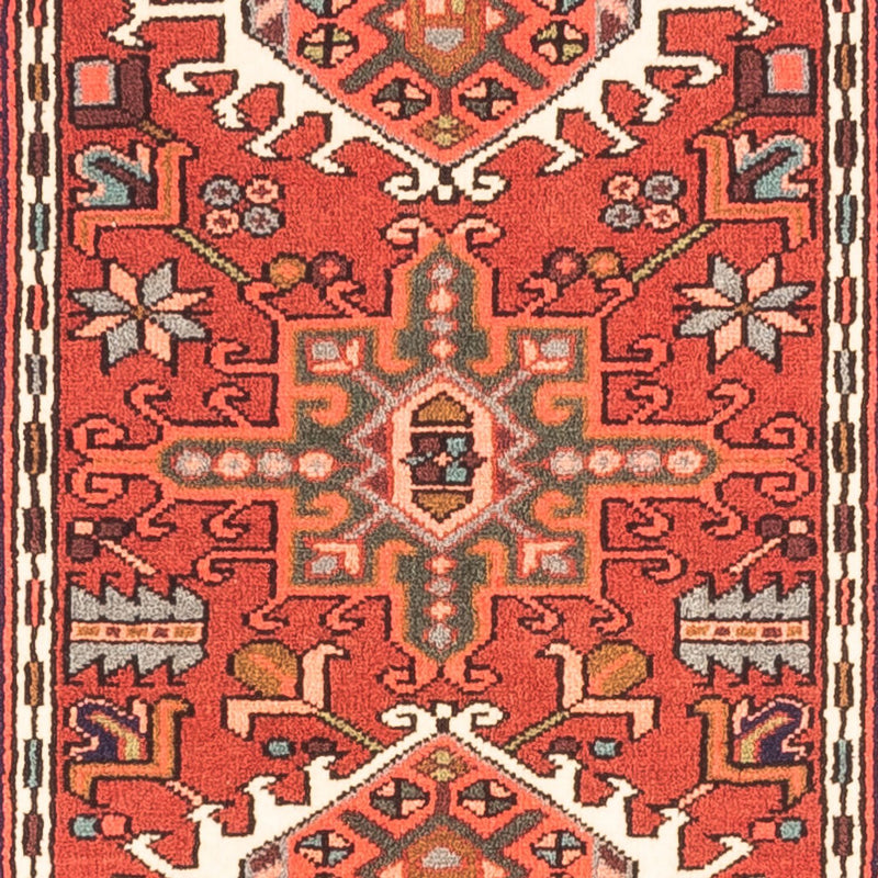 Tapis de couloir Tapis persan - Nomadic - 284 x 70 cm - rouge