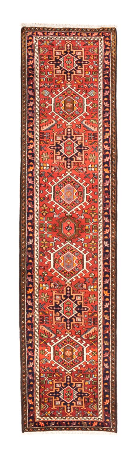 Tapis de couloir Tapis persan - Nomadic - 290 x 68 cm - rouge