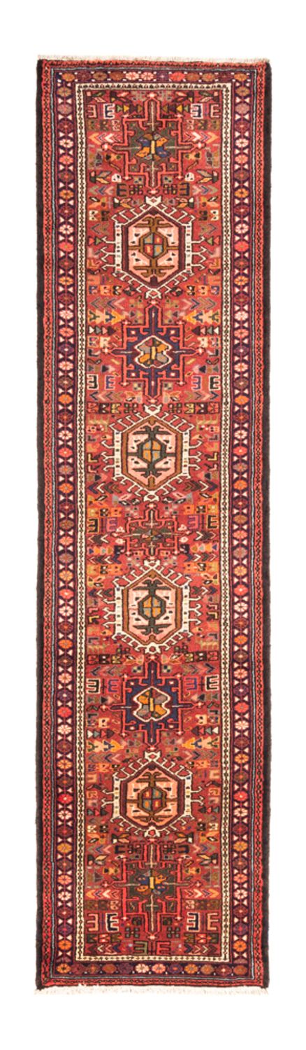 Tapis de couloir Tapis persan - Nomadic - 277 x 70 cm - rouge