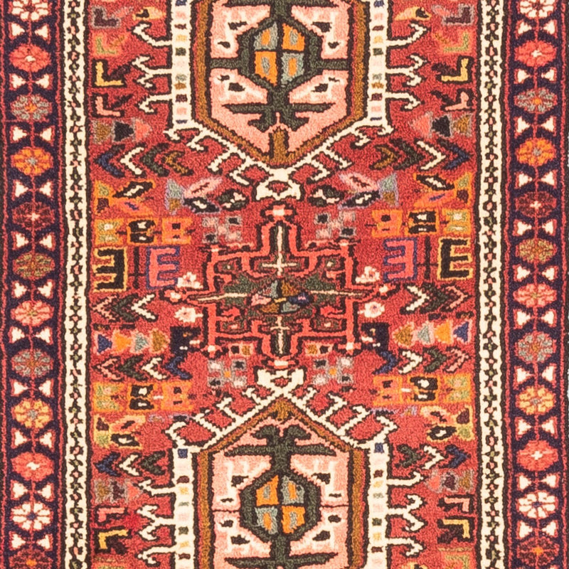 Tapis de couloir Tapis persan - Nomadic - 277 x 70 cm - rouge