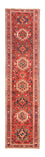 Tapis de couloir Tapis persan - Nomadic - 284 x 69 cm - rouge