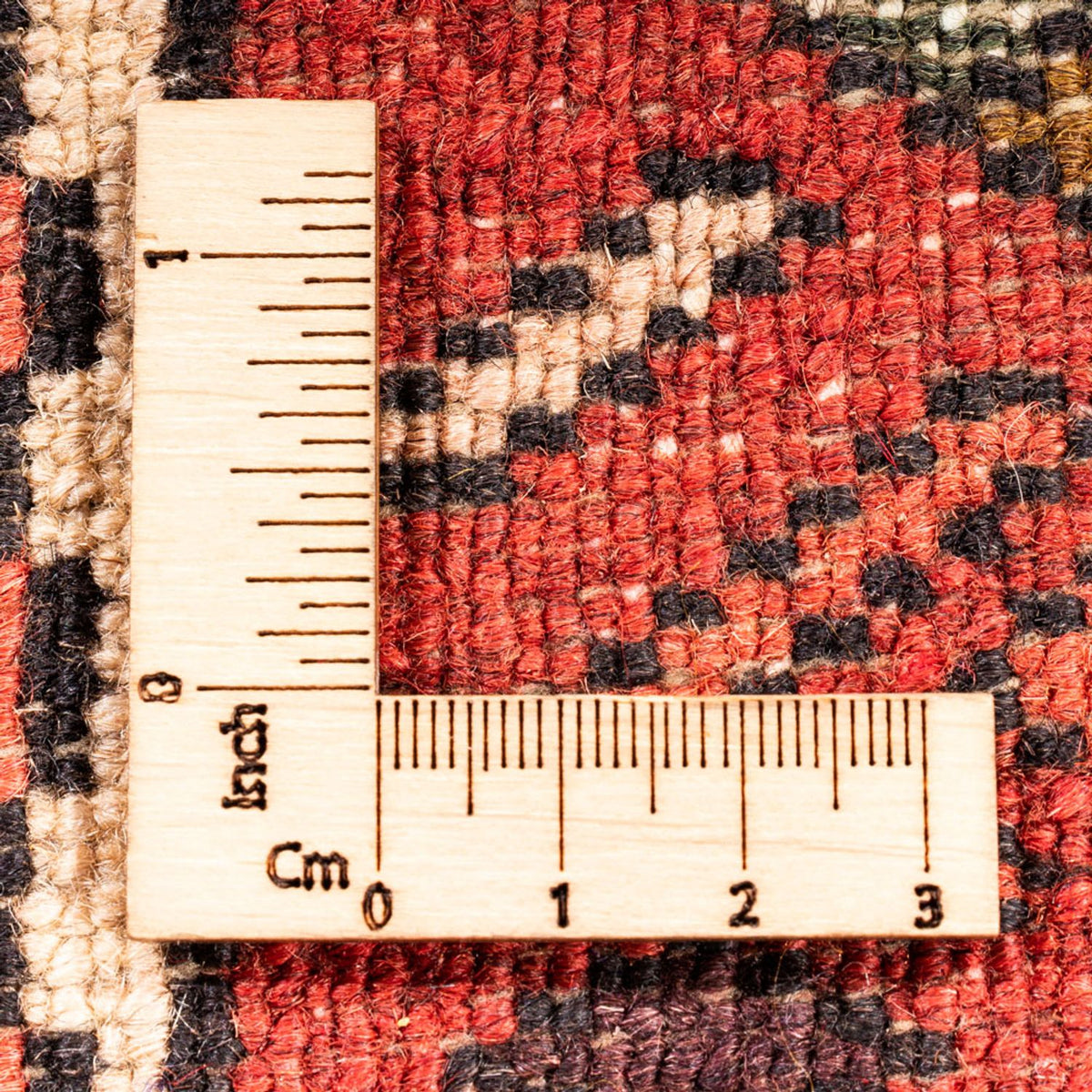 Tapis de couloir Tapis persan - Nomadic - 284 x 69 cm - rouge