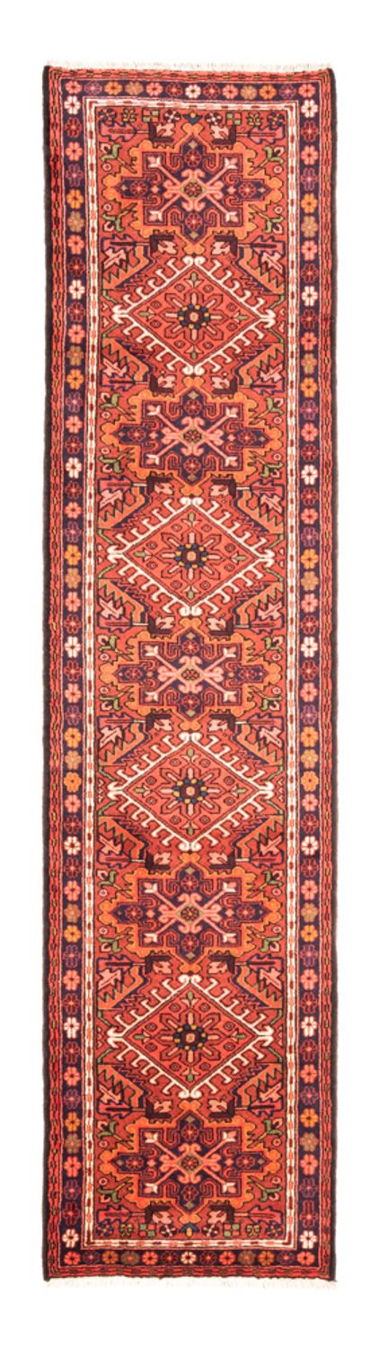 Tapis de couloir Tapis persan - Nomadic - 294 x 70 cm - rouge
