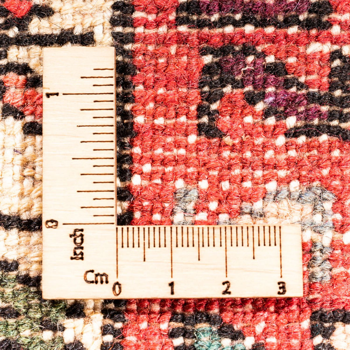 Tapis de couloir Tapis persan - Nomadic - 284 x 72 cm - rouge