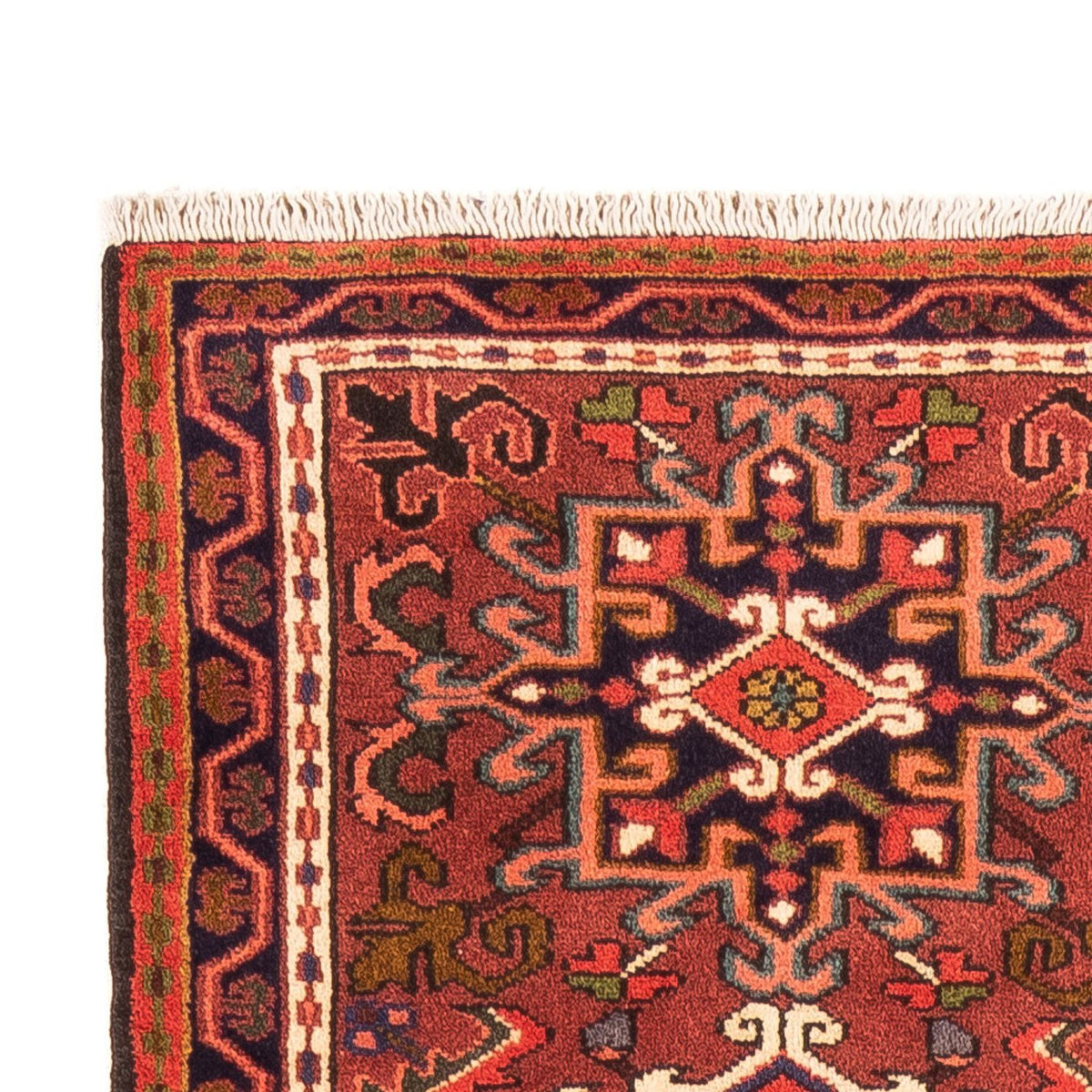 Tapis de couloir Tapis persan - Nomadic - 292 x 69 cm - rouge