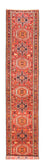 Tapis de couloir Tapis persan - Nomadic - 394 x 80 cm - rouge