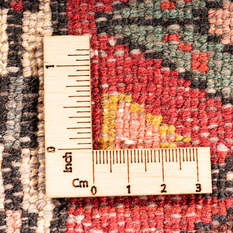 Tapis de couloir Tapis persan - Nomadic - 394 x 80 cm - rouge