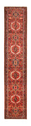 Tapis de couloir Tapis persan - Nomadic - 380 x 74 cm - rouge