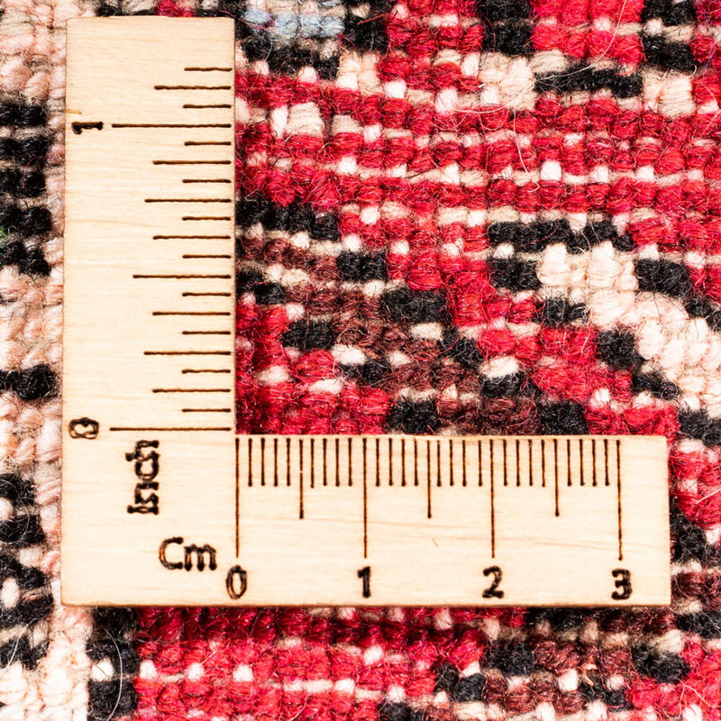 Tapis de couloir Tapis persan - Nomadic - 374 x 76 cm - rouge