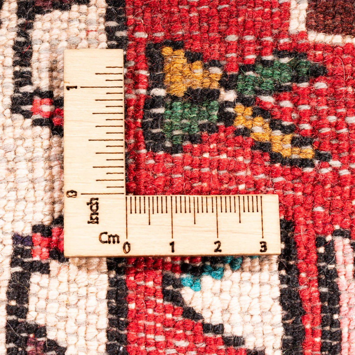 Tapis de couloir Tapis persan - Nomadic - 406 x 73 cm - rouge