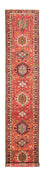 Tapis de couloir Tapis persan - Nomadic - 390 x 70 cm - rouge