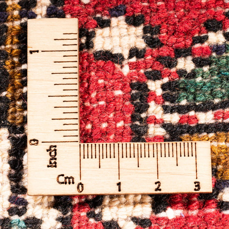 Tapis de couloir Tapis persan - Nomadic - 390 x 70 cm - rouge