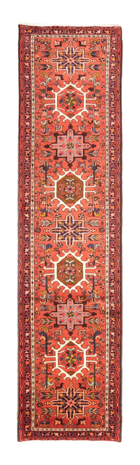 Tapis de couloir Tapis persan - Nomadic - 296 x 74 cm - rouge