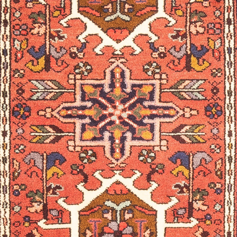 Tapis de couloir Tapis persan - Nomadic - 296 x 74 cm - rouge