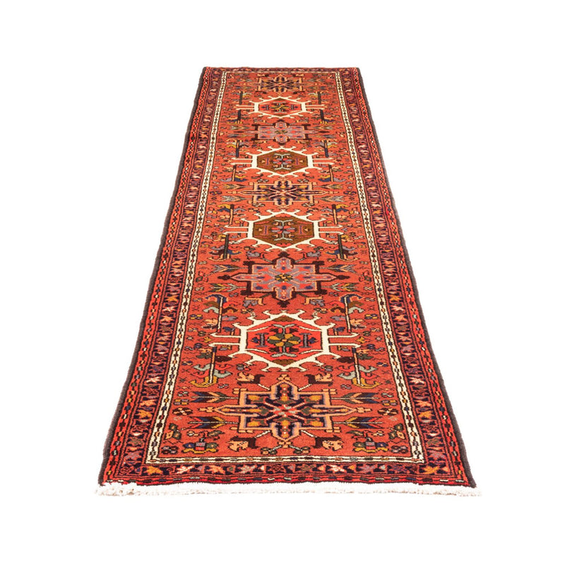 Tapis de couloir Tapis persan - Nomadic - 296 x 74 cm - rouge