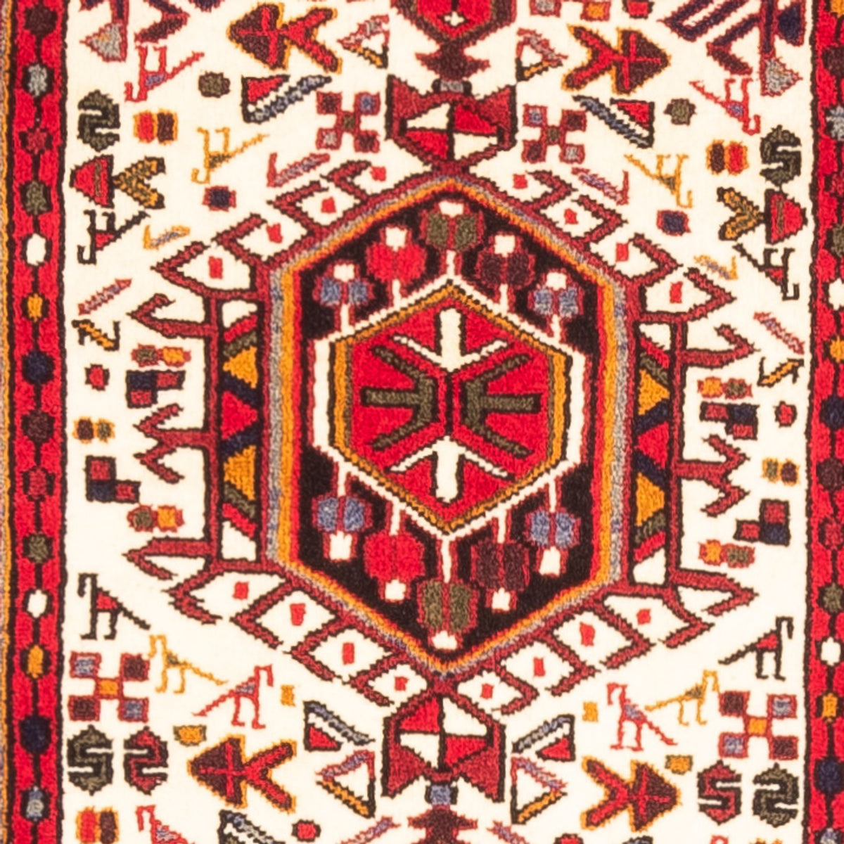 Tapis de couloir Tapis persan - Nomadic - 280 x 70 cm - beige