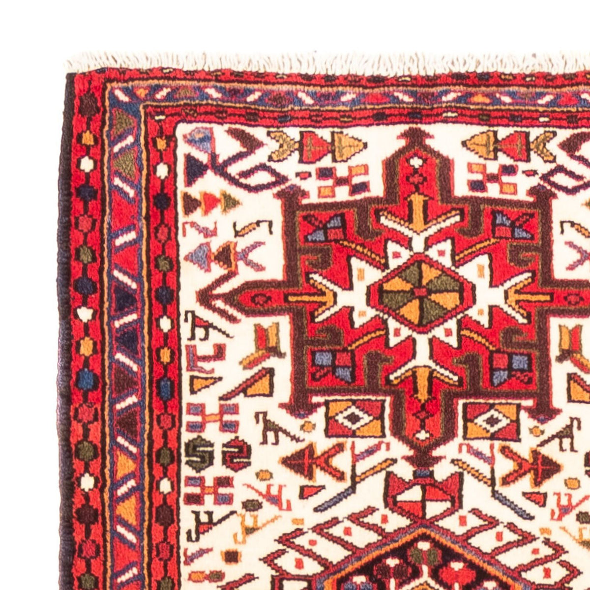 Tapis de couloir Tapis persan - Nomadic - 280 x 70 cm - beige
